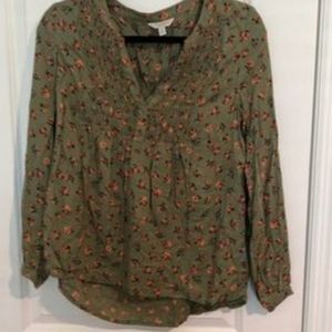 Lucky Brand peasant blouse